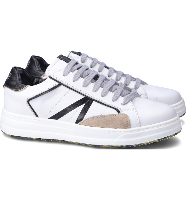 Accademia 72 sneakers uomo white-blk