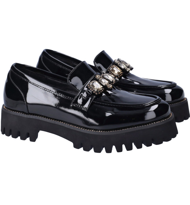 Exe donna mocassino black