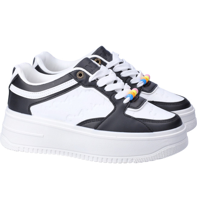 Ymca sneakers donna bia-nero