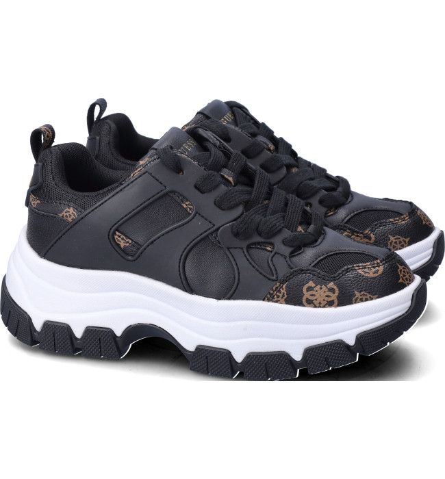 Guess donna sneakers blk-brown