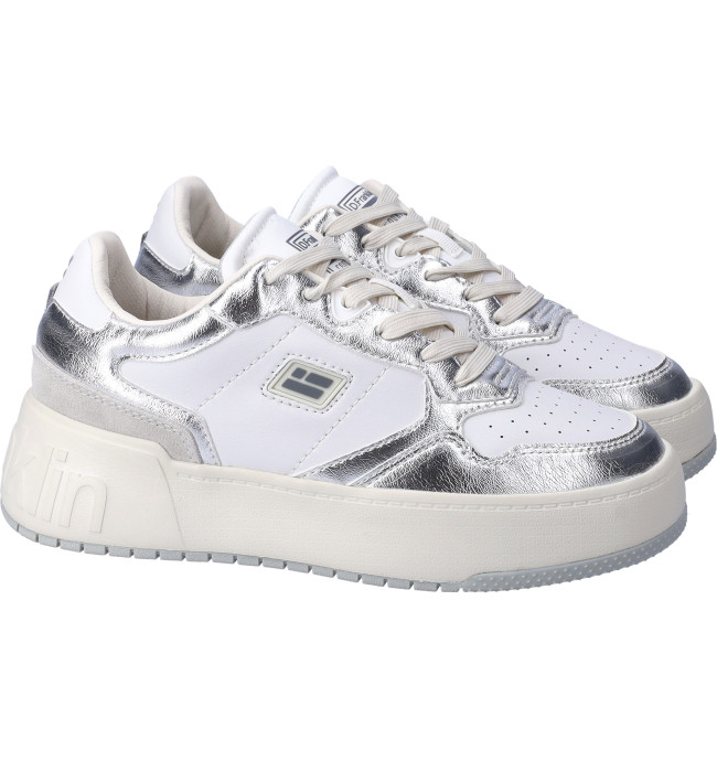 D.franklin sneakers donna whi-silver