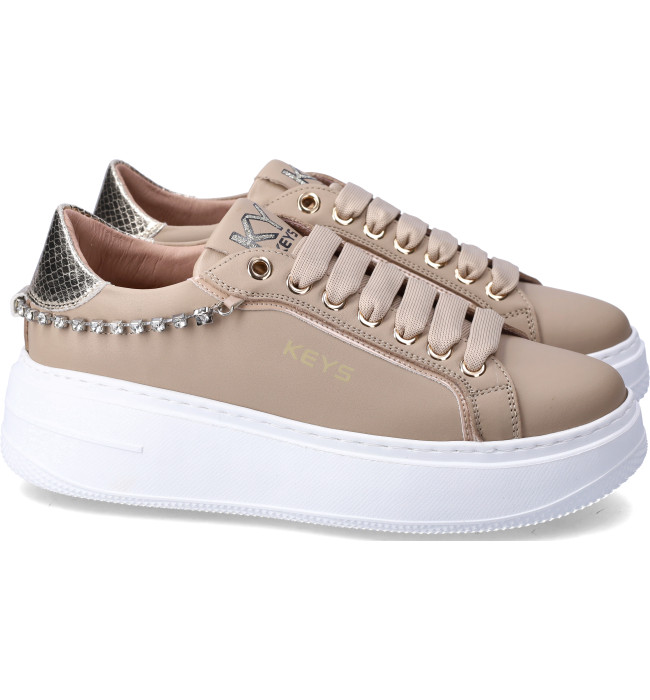 Keys sneakers donna bei-gold