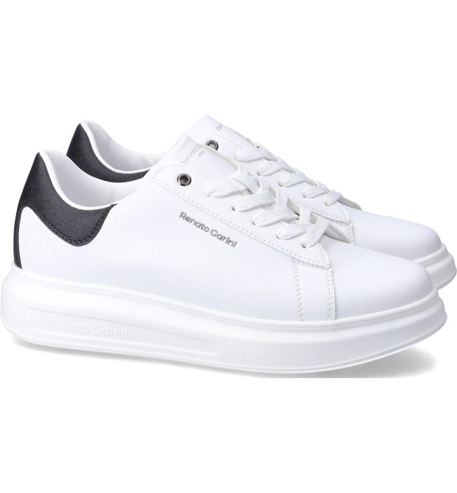 Renato Garini sneakers uomo white-blk