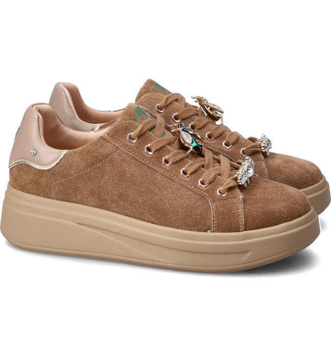 Valleverde sneakers donna taupe