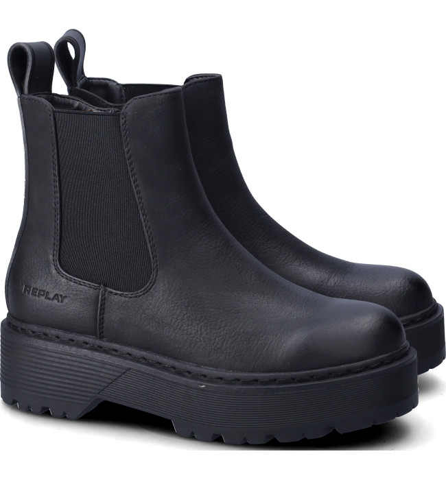 Replay stivaletto donna black