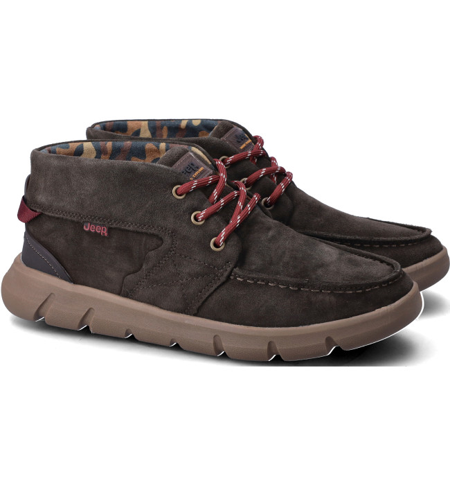 Jeep sneakers uomo brown