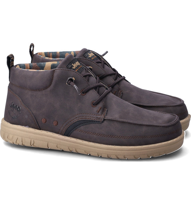 Jeep sneakers uomo brown