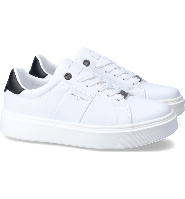 Renato Garini sneakers uomo white-blk