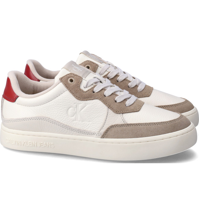 Calvin Klein Jeans uomo sneakers cream