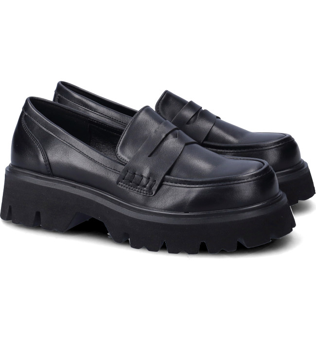 Pluspartout mocassino donna black