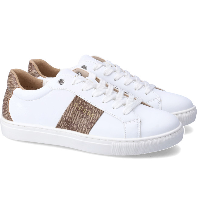 Guess donna sneakers whi-brown