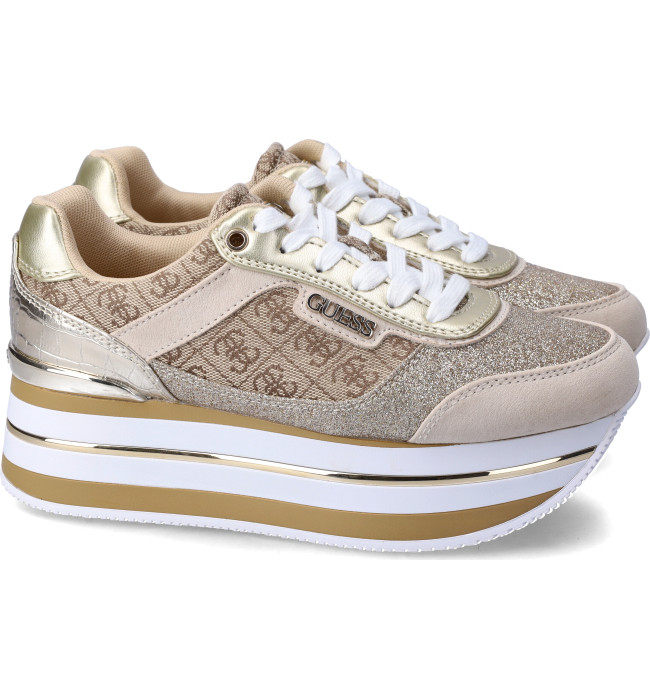 Guess donna sneakers bei-brown