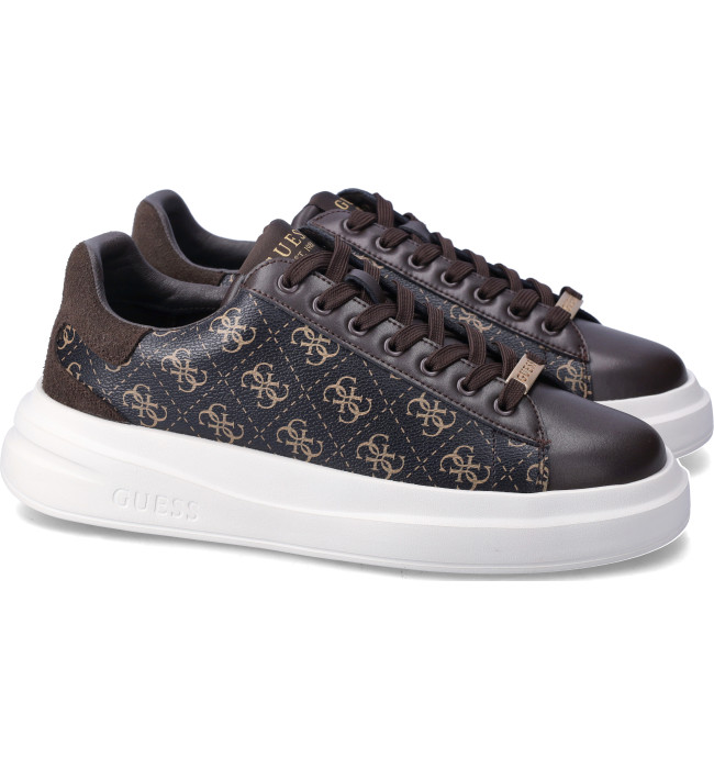 Guess sneakers brown-ocr