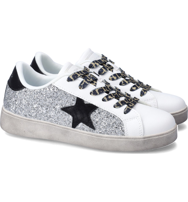 Teddy Smith sneakers donna silver