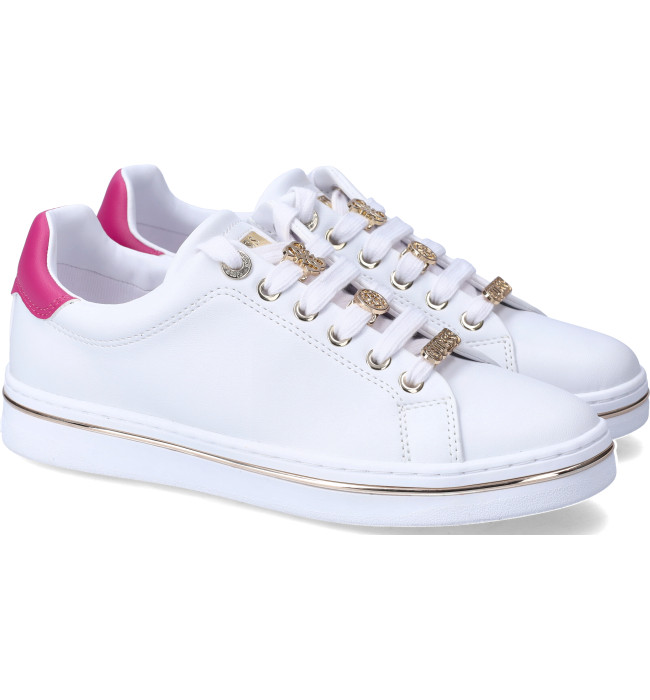 Guess donna sneakers whi-fuxia