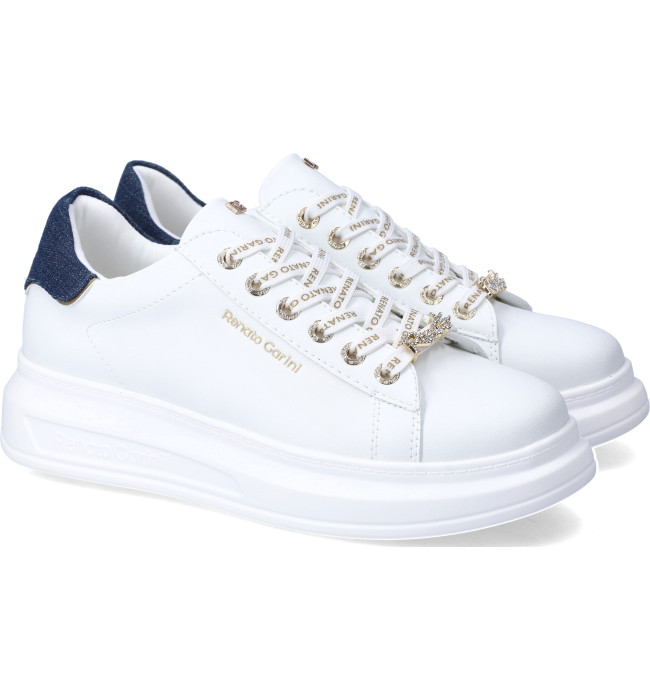 Renato Garini skeakers whi-blu