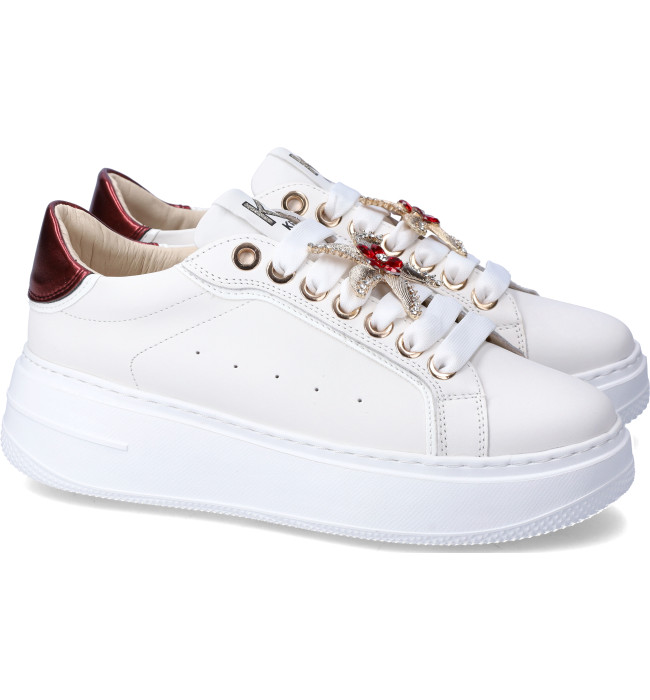 Keys sneakers donna white