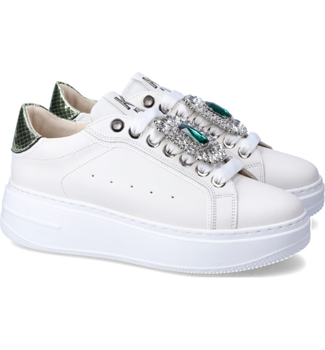 Keys sneakers donna white