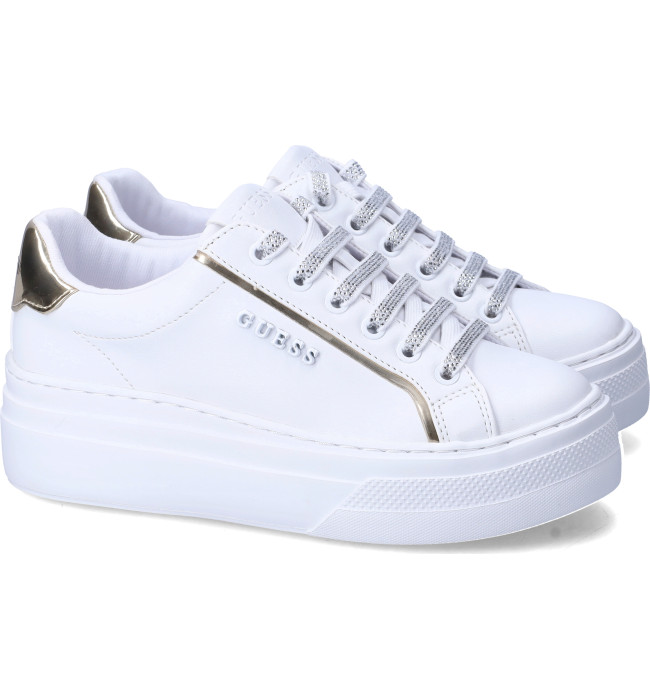 Guess donna sneakers white-plat