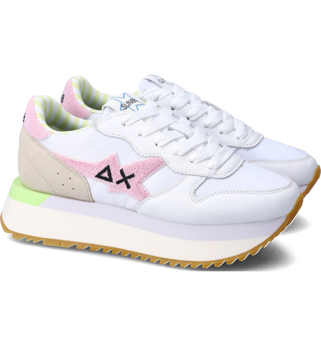 Sun68 sneakers donna bianco-ros