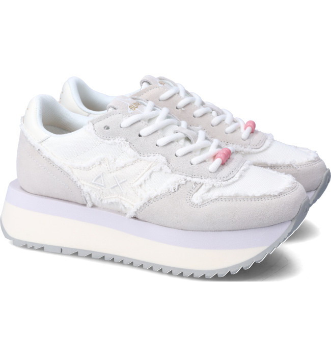 Sun68 sneakers donna bianco-pa