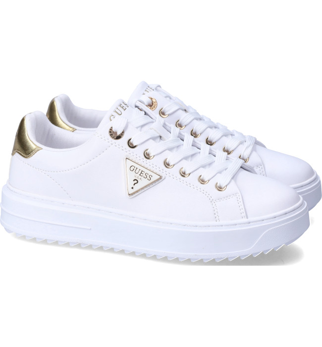 Guess donna sneakers whi-gold