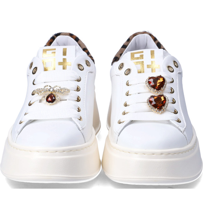 Gio+ sneakers donna whi-gold