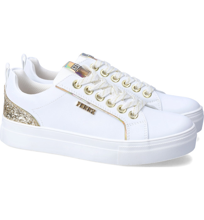 Ferre' sneakers donna whi-gold