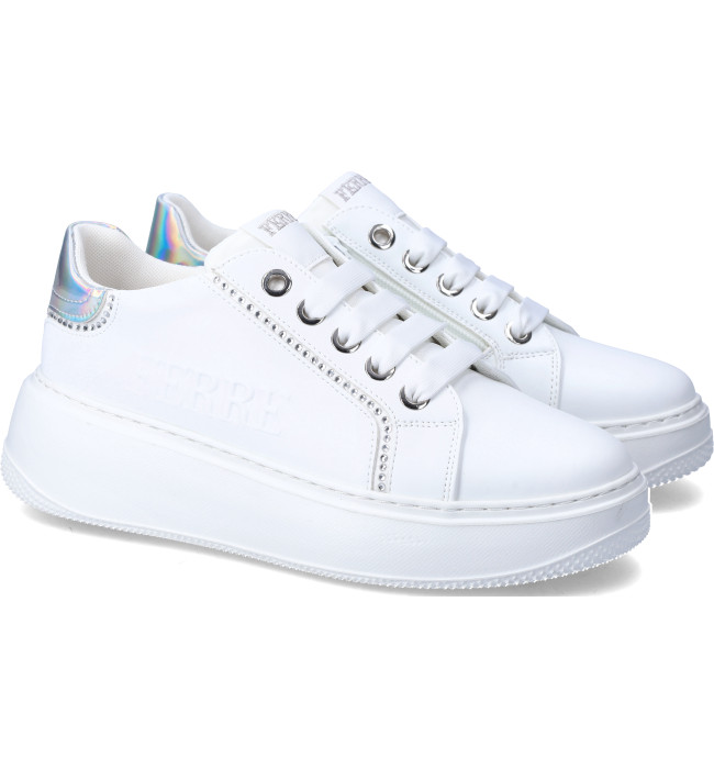 Ferre' sneakers donna whi-silver