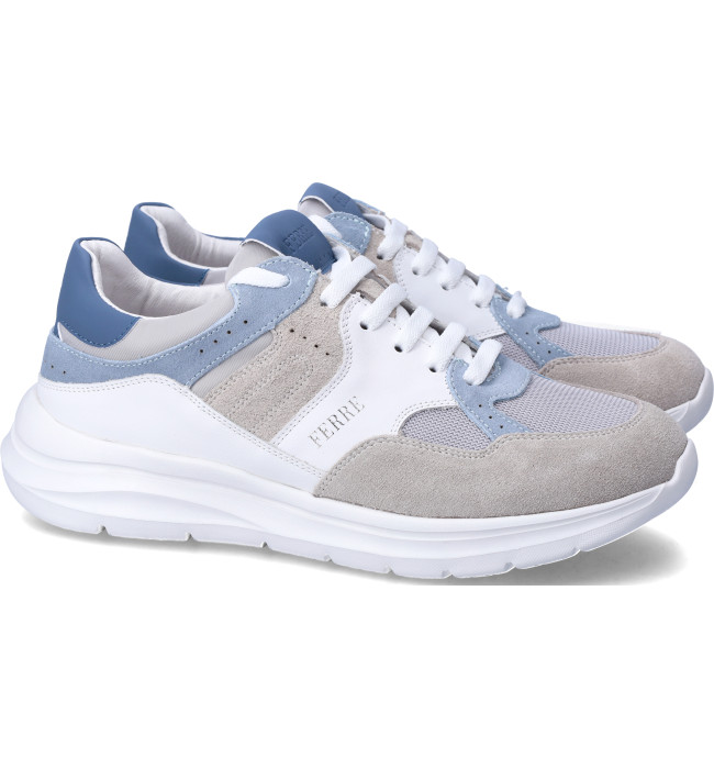 Ferre' sneakers uomo grey-white