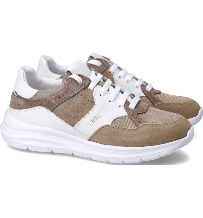 Ferre' sneakers uomo beige