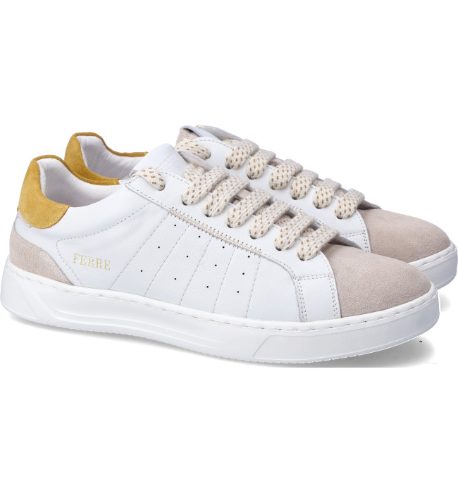 Ferre' sneakers uomo white-leo