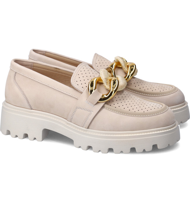 Keys mocassino donna nude