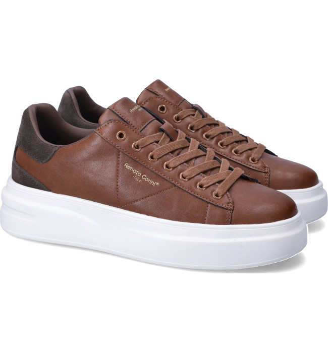 Renato Garini sneakers uomo tan