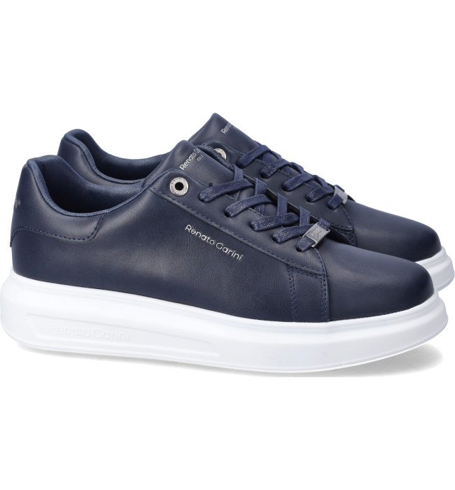 Renato Garini sneakers uomo navy-white