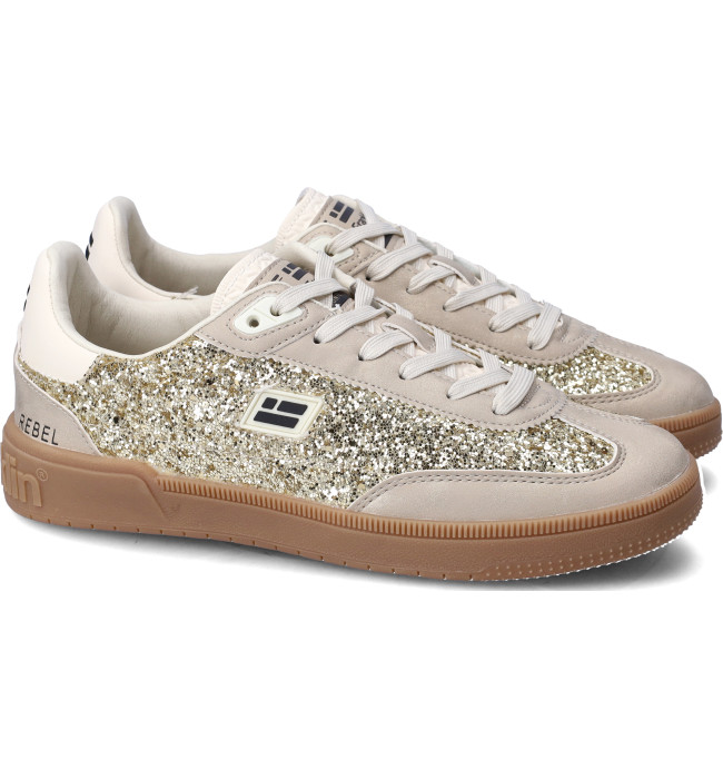 Rebel sneakers donna gold