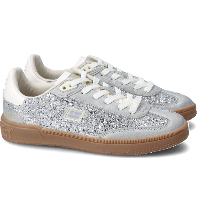 Rebel sneakers donna silver