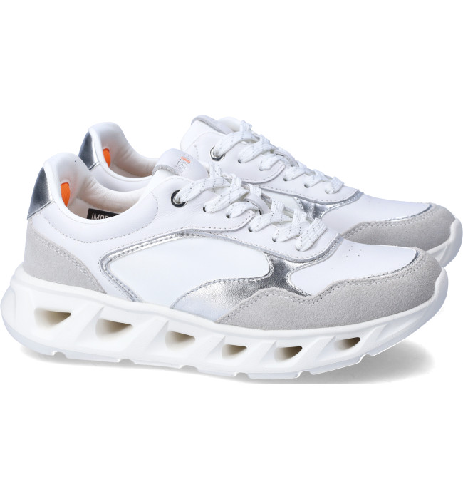 Impronte sneakers donna whi-silver