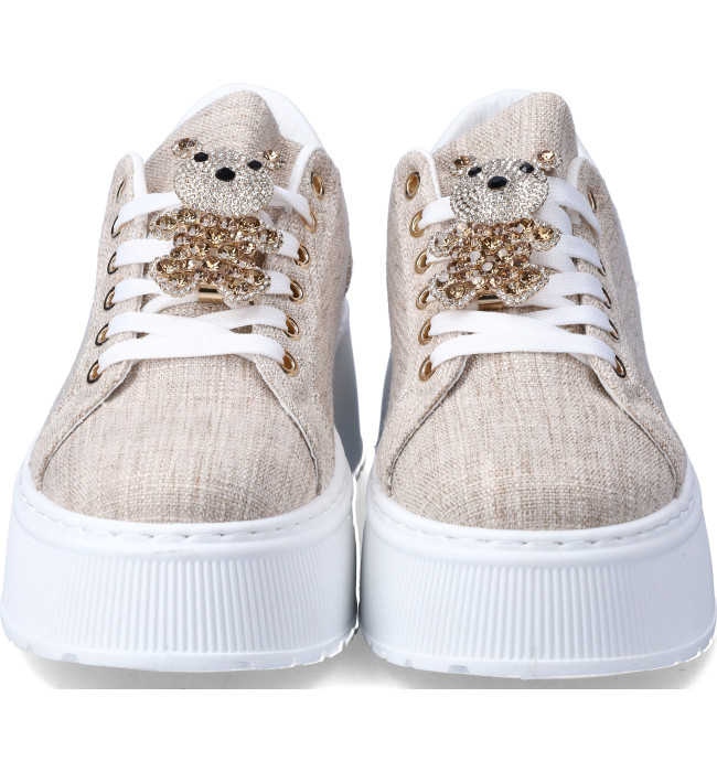 Nini' sneakers donna beige