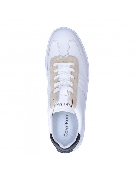 white calvin klein sneakers