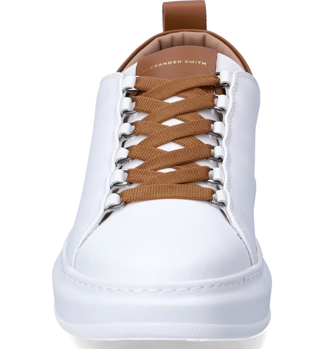 Alexander Smith sneakers whi cognac TAGLIA 39