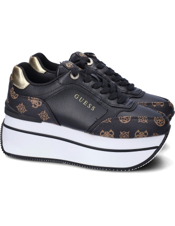 Guess donna sneakers blk-brown