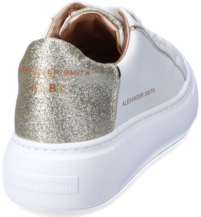 Alexander Smith sneakers whi gold TAGLIA 36