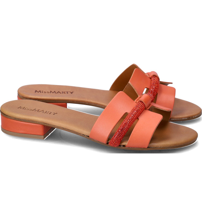Missmarty sandalo basso arancio