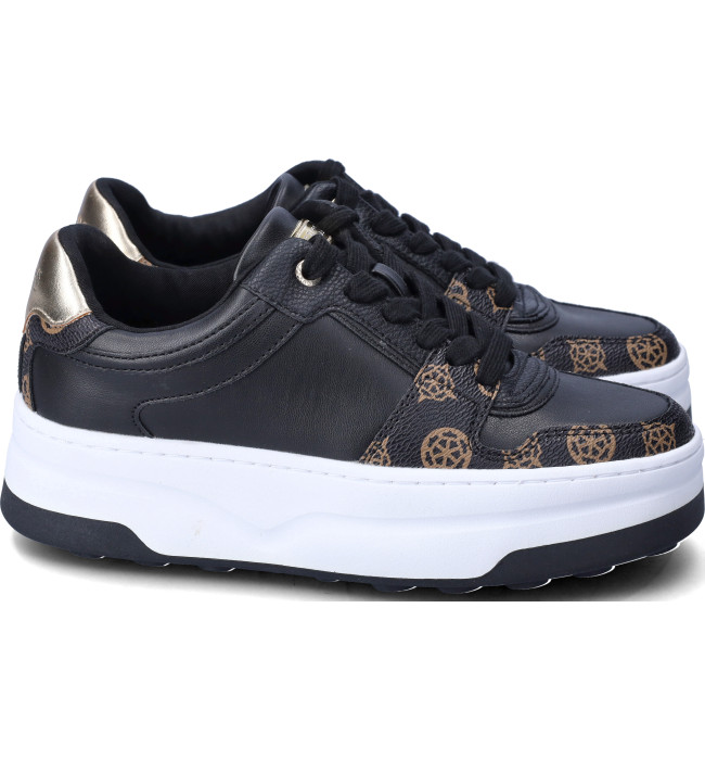 Guess donna sneakers blk-brown