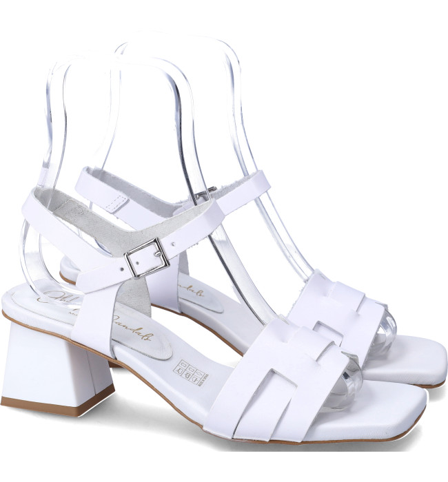 Oh My Sandals sandalo alto blanco