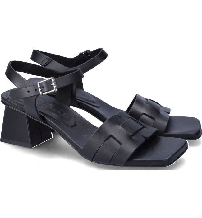 Oh My Sandals sandalo alto negro