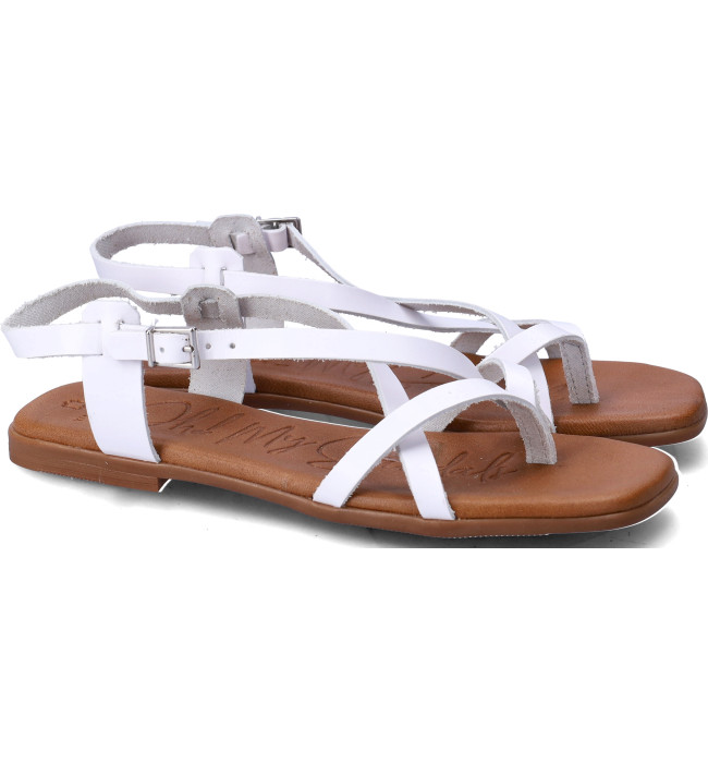 Oh My Sandals sandalo basso blanco