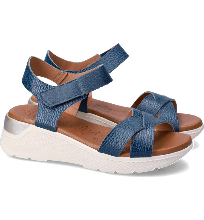 Oh My Sandals zeppa marine