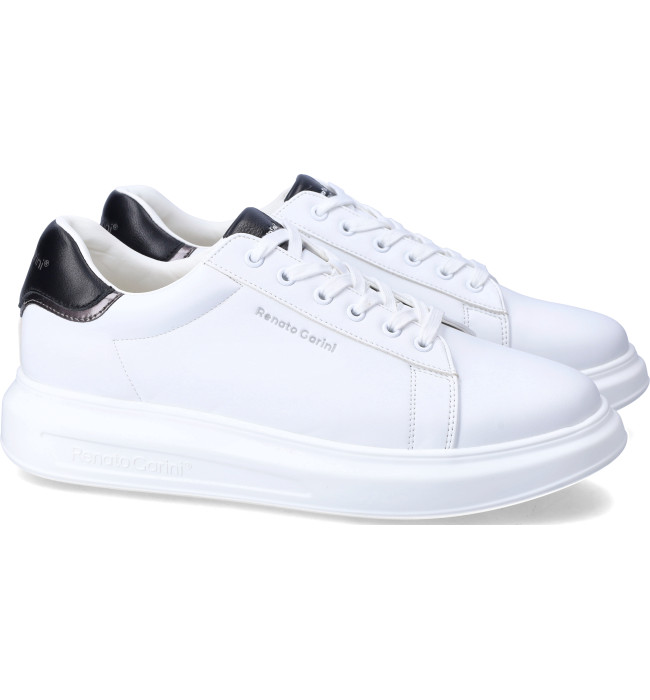 Renato Garini sneakers uomo white-blk